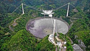 Radiotelescopio en Arecibo, Puerto Rico